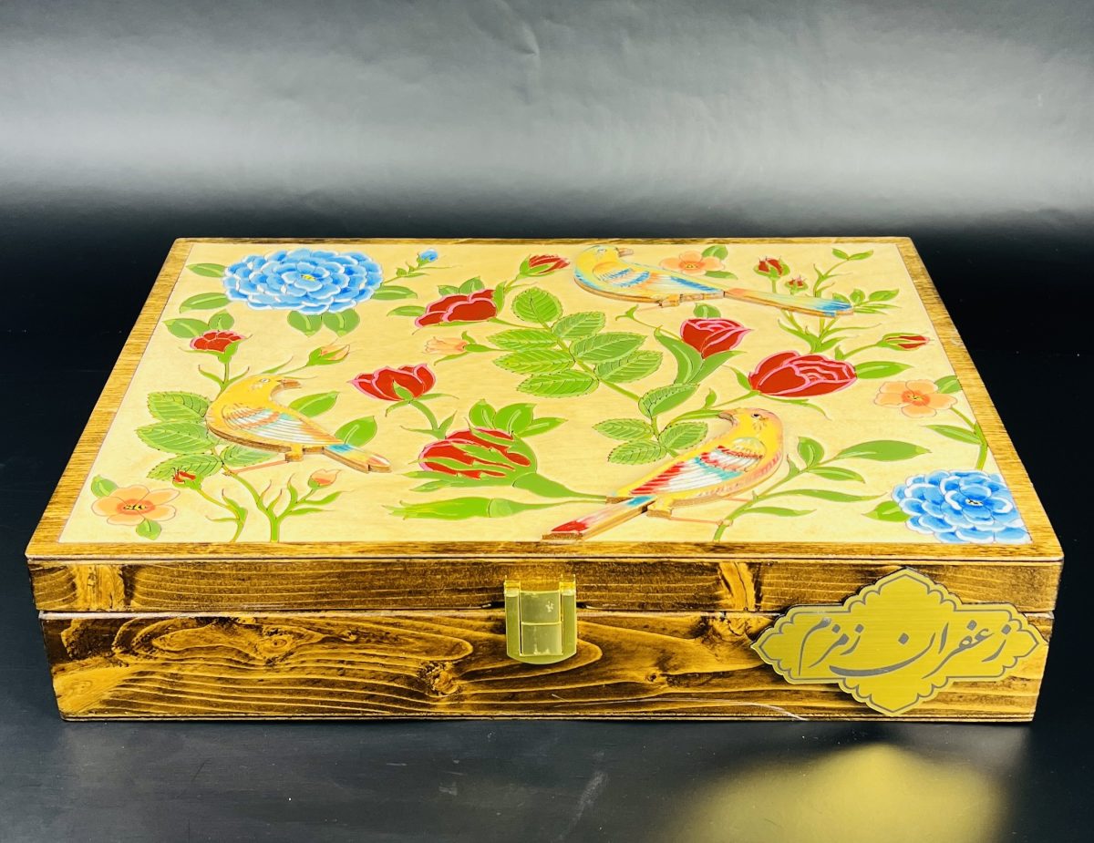 ⁦باكس هدية فاخر گل وبلبل⁩ - الصورة ⁦6⁩