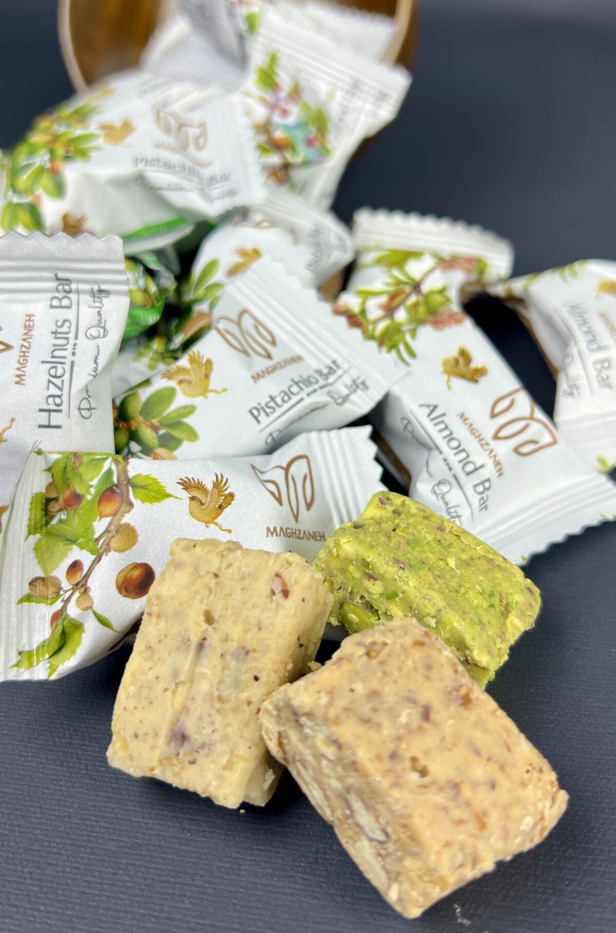 ⁦مِكْس بار (فُسْتُق، لَوز، بُنْدُق)⁩ - الصورة ⁦3⁩